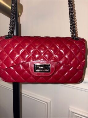 NWOT bundle SALE 3 Jelly Quilted Patent Shoulder Bags with Chain Strap